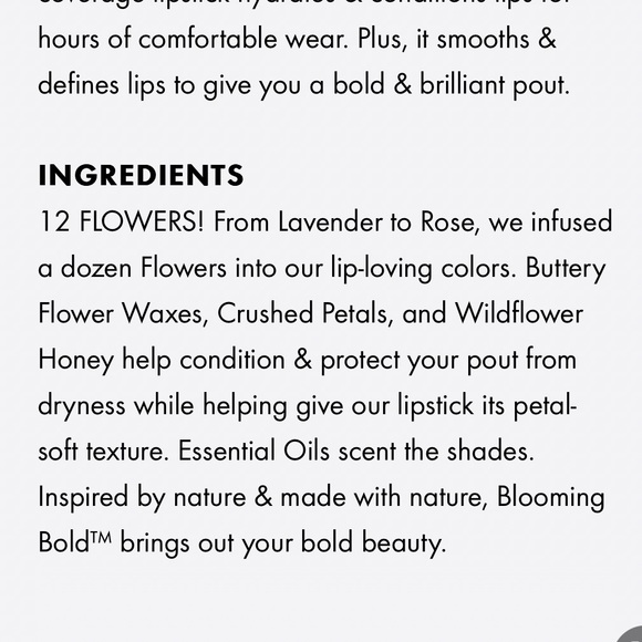 NEW FULL SIZE ORIGINS BLOOMING BOLD LIPSTICK IN SHADE DAHLIA DIVA 3.1g - Picture 9 of 9